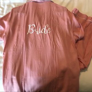 Bride Wedding Pajamas